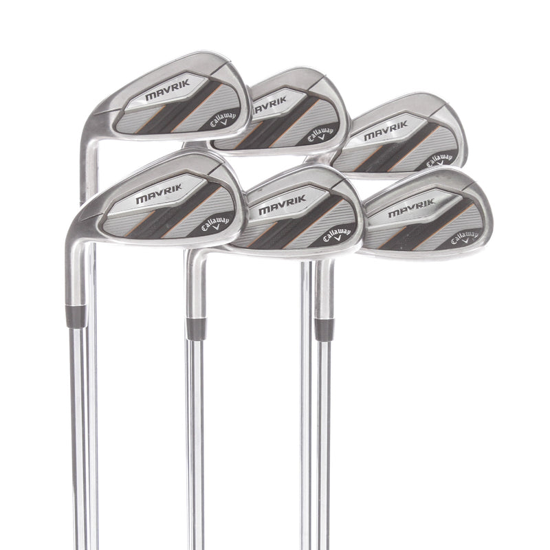 Callaway Mavrik Steel Mens Left Hand Irons 5-PW Regular - XP 95 R300