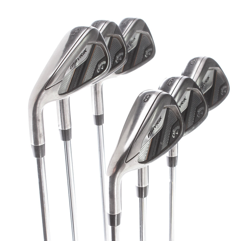 Callaway Mavrik Steel Mens Left Hand Irons 5-PW Regular - XP 95 R300