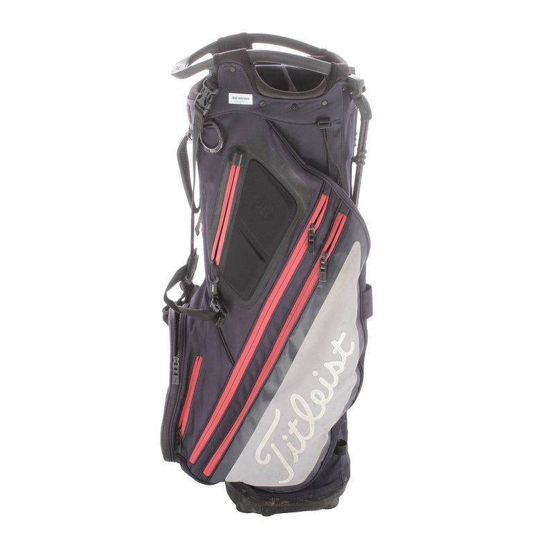 Titleist Hybrid 14 Stand Bag - Navy/Red/Grey