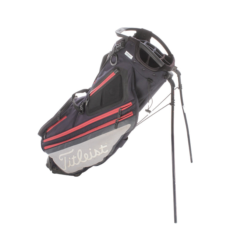 Titleist Hybrid 14 Stand Bag - Navy/Red/Grey