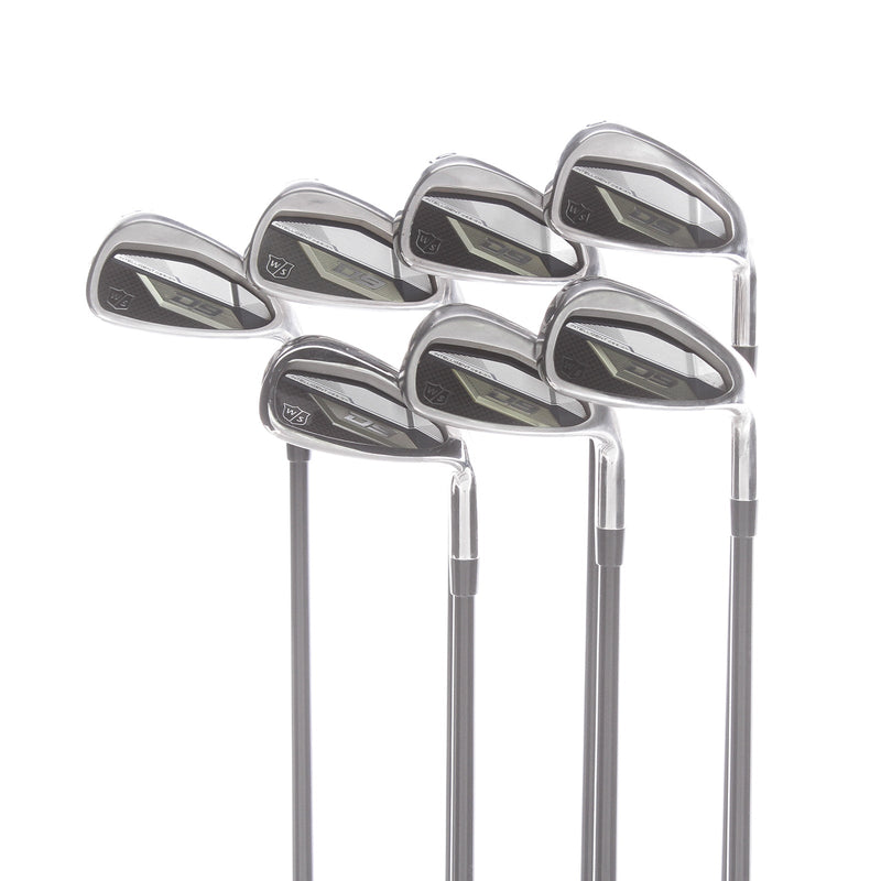 Wilson D9 Graphite Mens Right Hand Irons 5-SW Senior - Tensei AV Silver Series 55