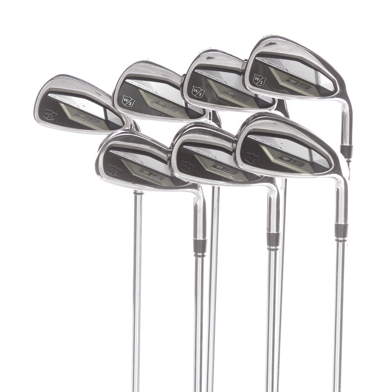 Wilson D9 Steel Mens Right Hand Irons 5-GW Regular - KBS Max Ultralite