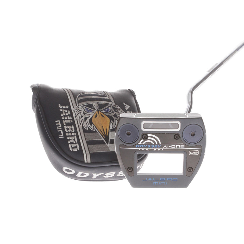 Odyssey Ai One Jailbird Mini Mens Right Hand Putter 34.5" Mallet - Odyssey