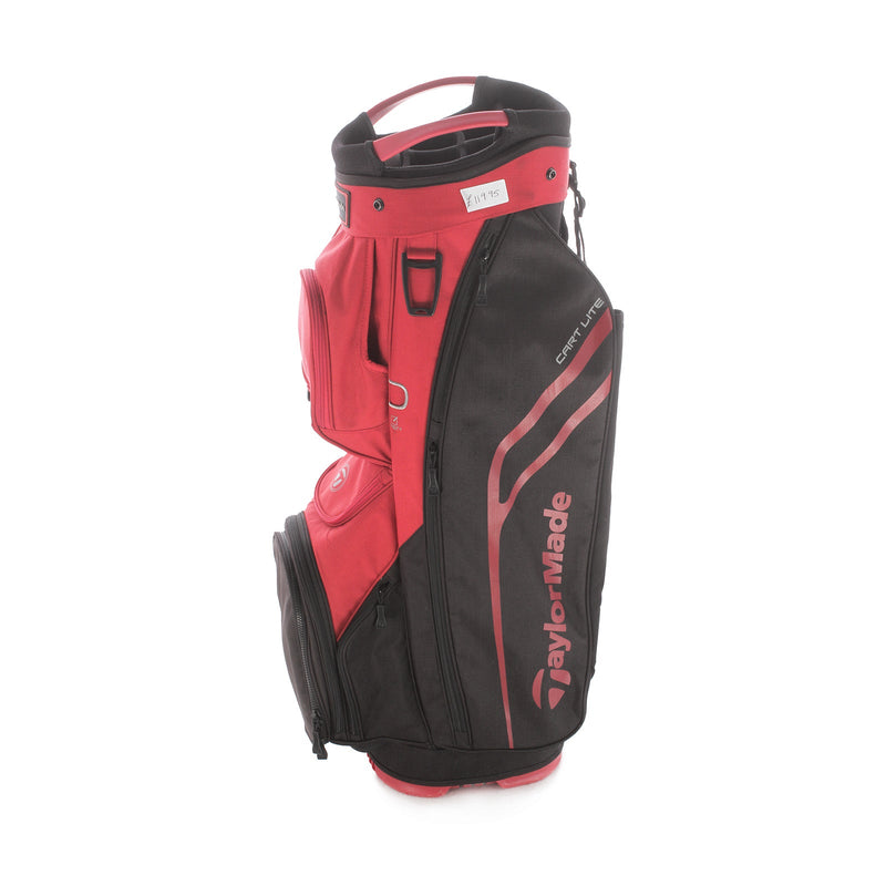 TaylorMade Cart Lite Cart Bag - Red/Grey