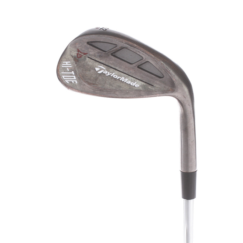 TaylorMade Milled Grind Hi-Toe Steel Mens Right Hand Gap Wedge 52* 9 Bounce Wedge - KBS Hi-Rev 2.0 115