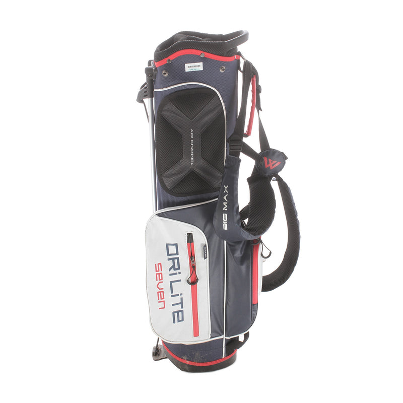 Big Max Dri-Lite Seven Stand Bag - Blue/White/Red