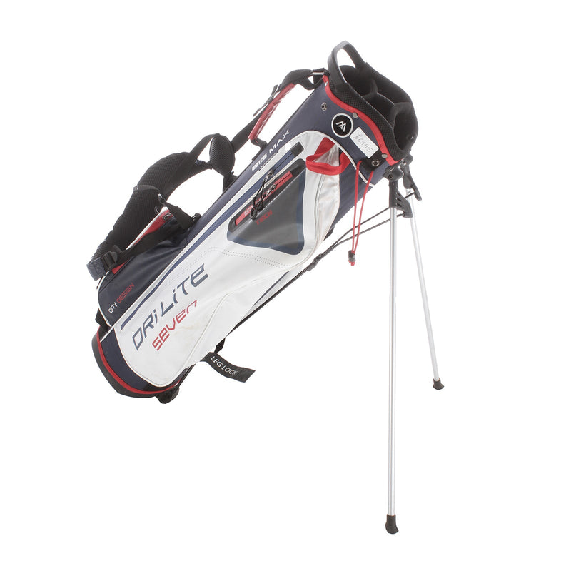 Big Max Dri-Lite Seven Stand Bag - Blue/White/Red