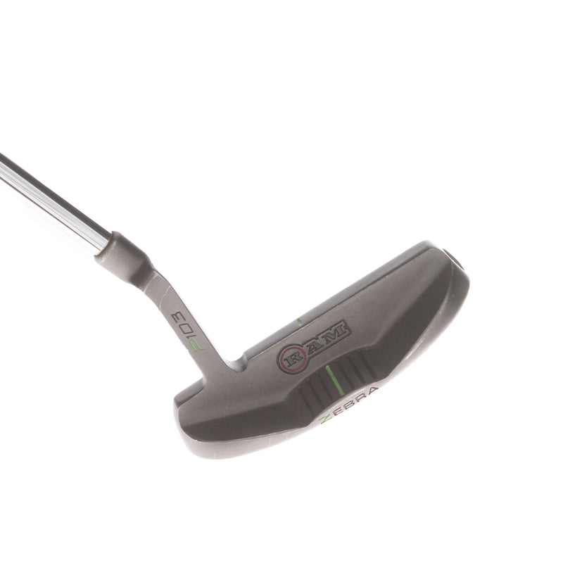 Ram Zebra Mens Right Hand Putter 35" Mid-Mallet - Ram