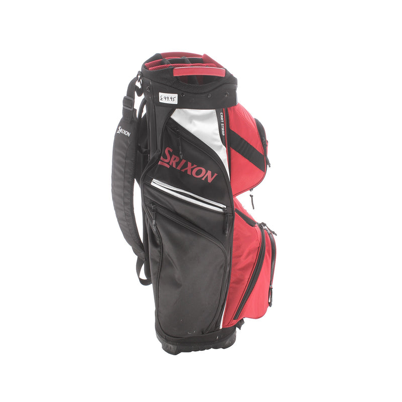 Srixon Premium Cart Bag - Red/White/Black