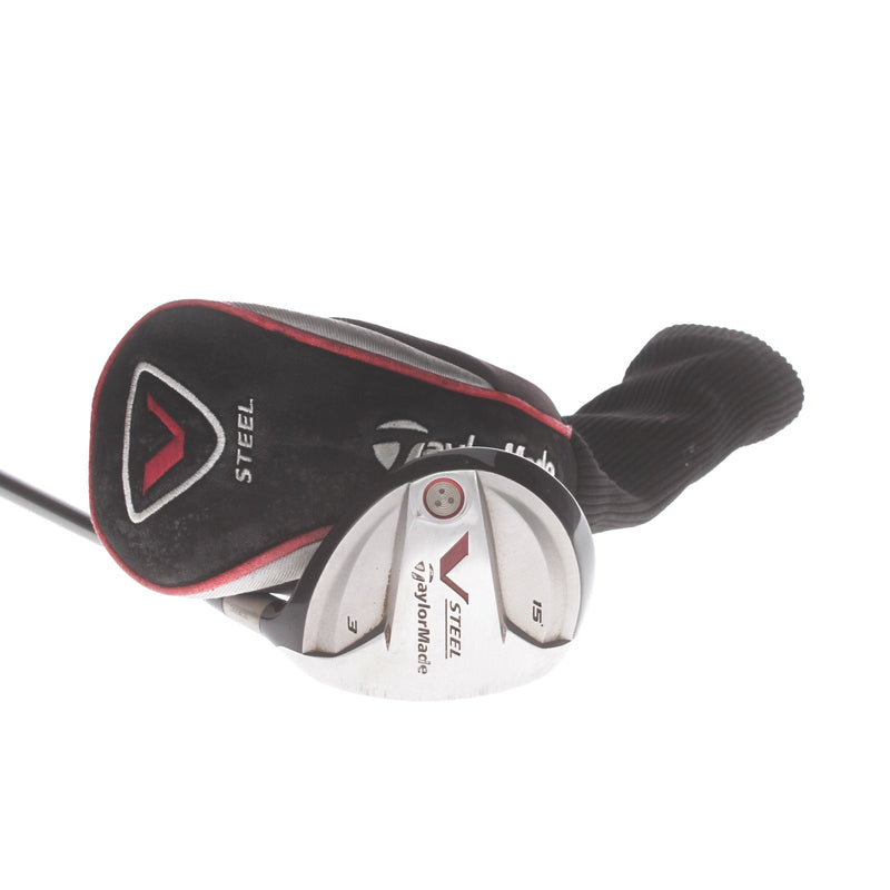 TaylorMade V Steel Graphite Mens Right Hand Fairway 3 Wood 15* Regular - TaylorMade Fairway 65