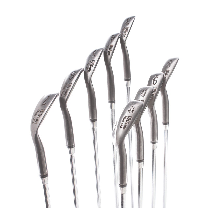 Wilson Staff Sam Snead Steel Mens Right Hand Irons 3-SW Regular - Wilson Pro Step