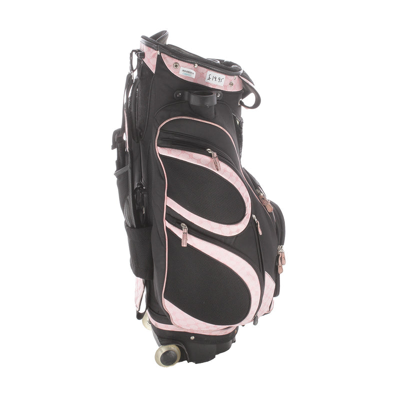 Wilson Cart Bag - Black/Pink