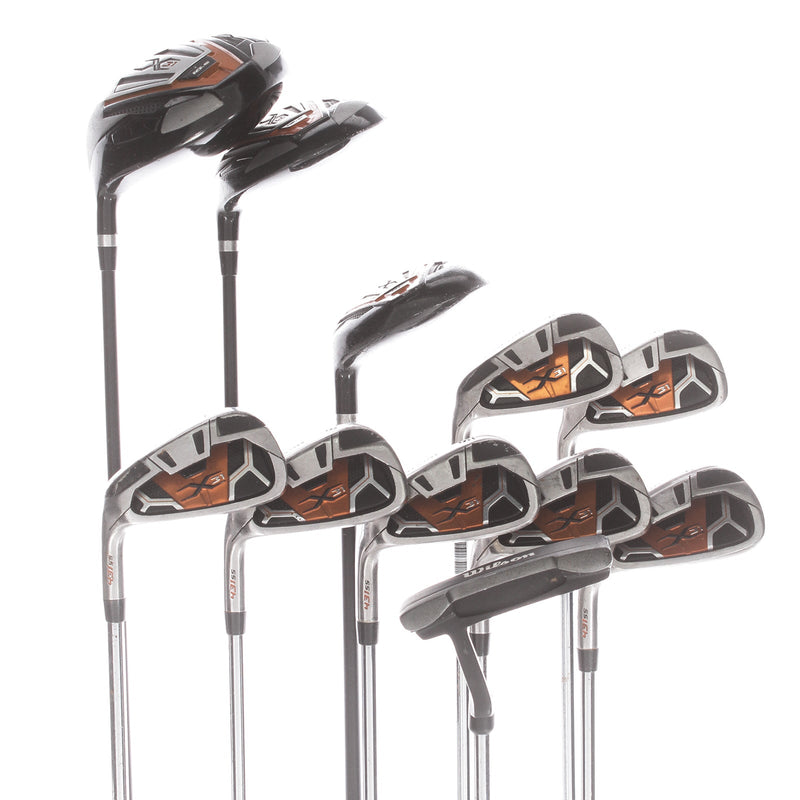 Wilson X-31 Steel/Graphite Mens Left Hand Package Set Regular - Wilson