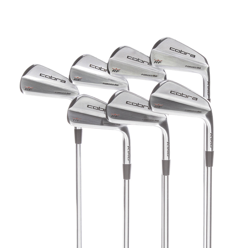 Cobra RF Forged MB Steel Mens Right Hand Irons 4-PW Stiff - KBS $-Taper 110