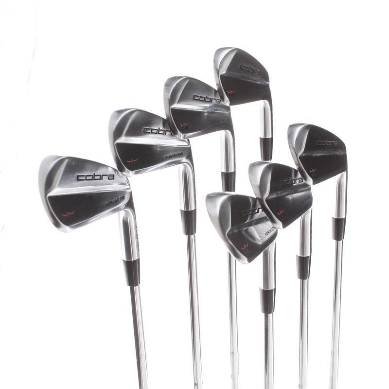 Cobra RF Forged MB Steel Mens Right Hand Irons 4-PW Stiff - KBS $-Taper 110