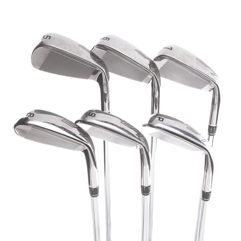 Wilson Launch Pad 2022 Steel Mens Left Hand Irons 5-PW Regular - KBS Max Ultralite