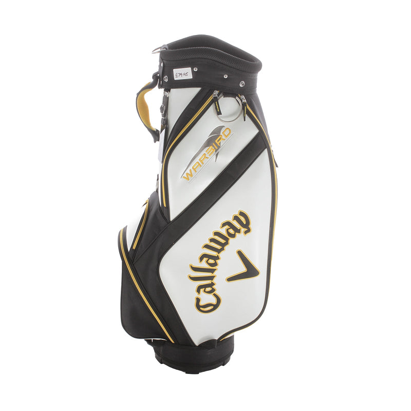 Callaway Warbird Cart Bag - White/Black/Yellow