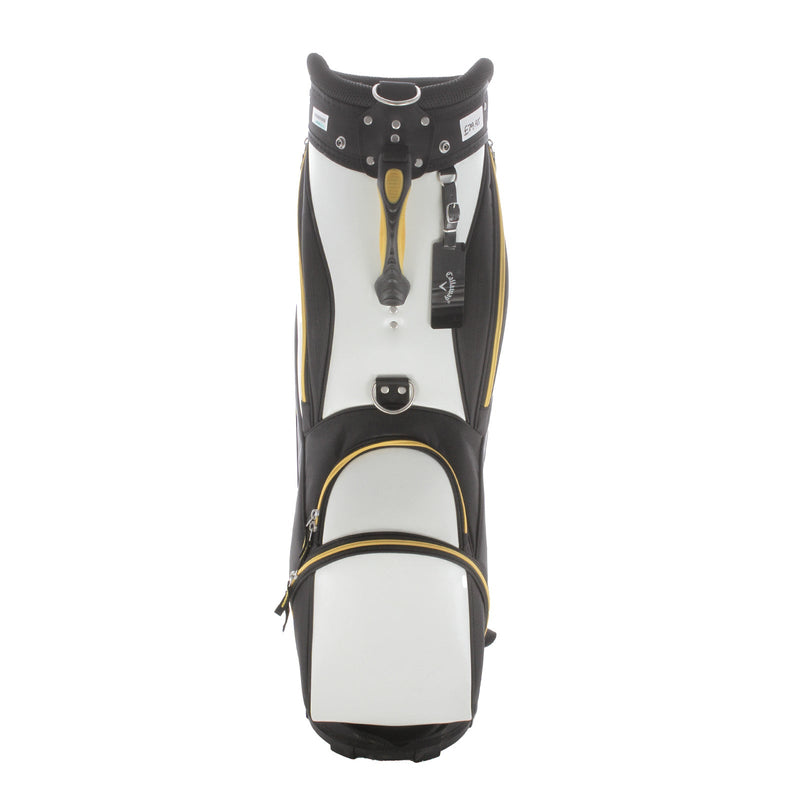 Callaway Warbird Cart Bag - White/Black/Yellow