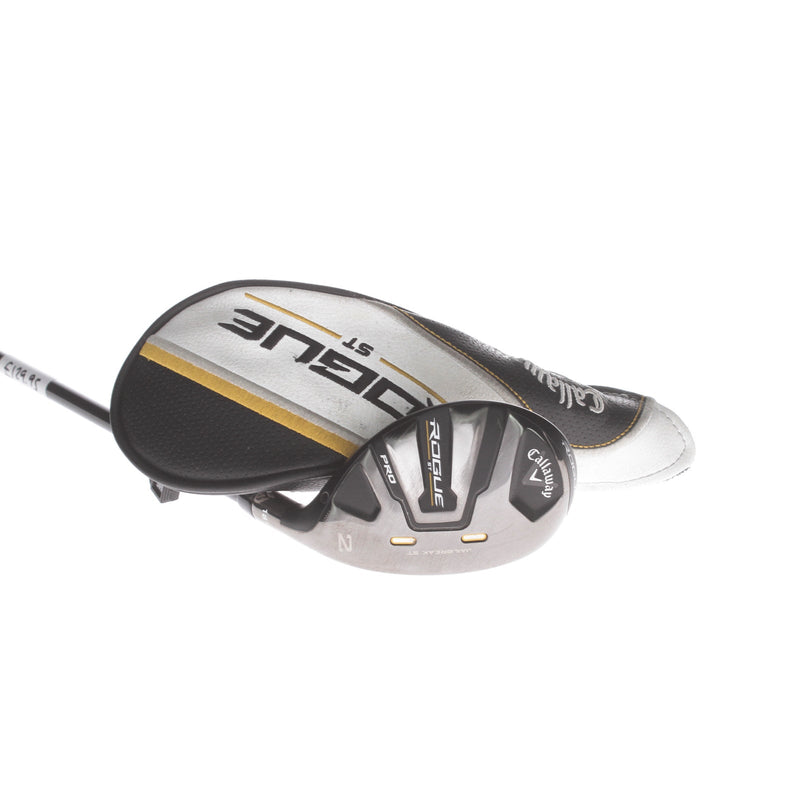 Callaway Rogue ST Pro Graphite Mens Right Hand 2 Hybrid 18* Stiff - Tensei AV Series HY85