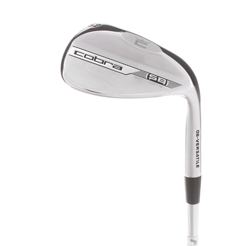 Cobra SnakeBite Steel Mens Right Hand Gap Wedge 52* Stiff - KBS HI-REV 2.0 125