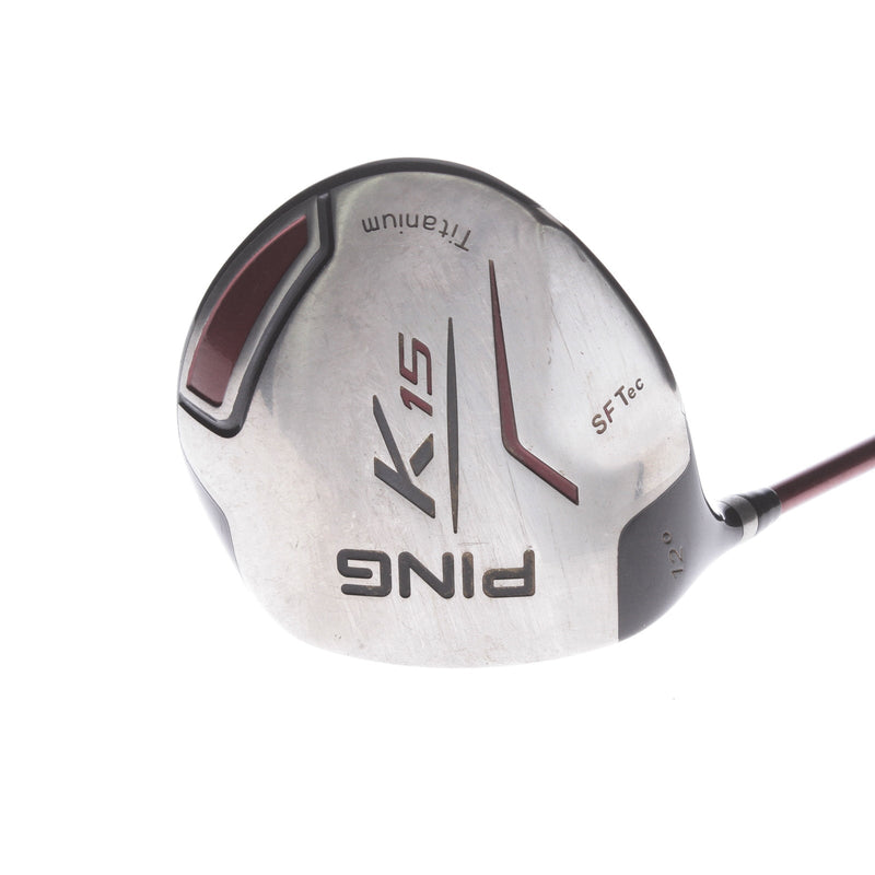 Ping K15 SF Tec Graphite Mens Left Hand Driver 12* Soft Regular - Ping TFC 149