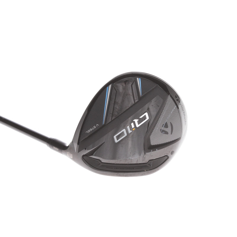 TaylorMade Qi10 Graphite Mens Right Hand Fairway 3 Wood 15* Stiff - Fujikura Ventus TR FW 6-S