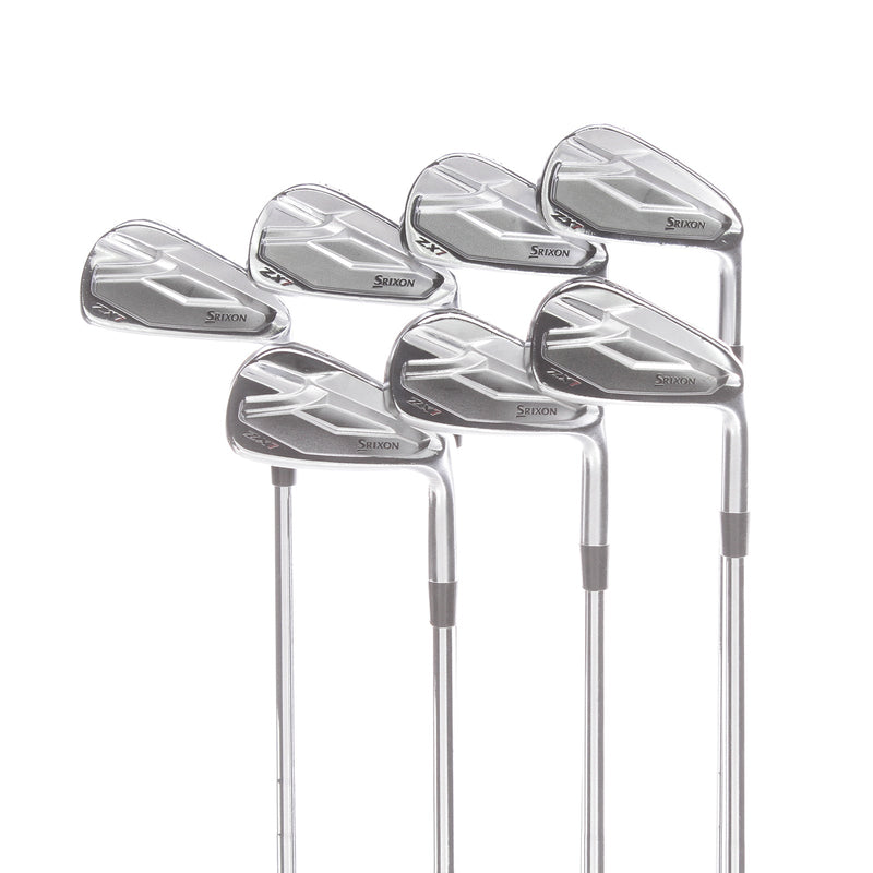 Srixon ZX7 Steel Mens Right Hand Irons 4-PW Stiff - KBS Tour