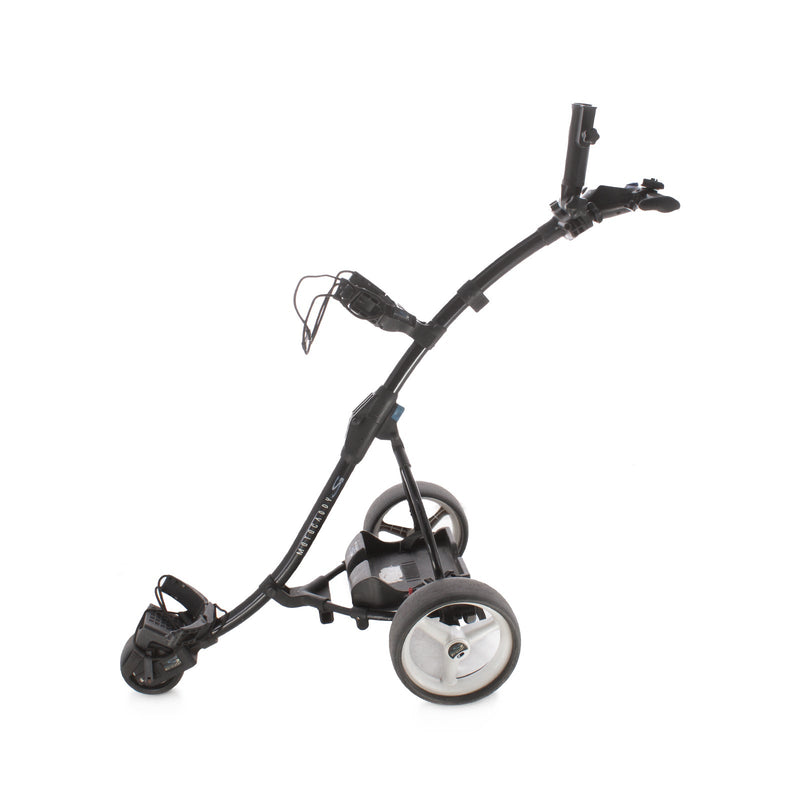 Motocaddy S3 3-Wheel Electric Trolley 18 Hole Lead Acid - Black