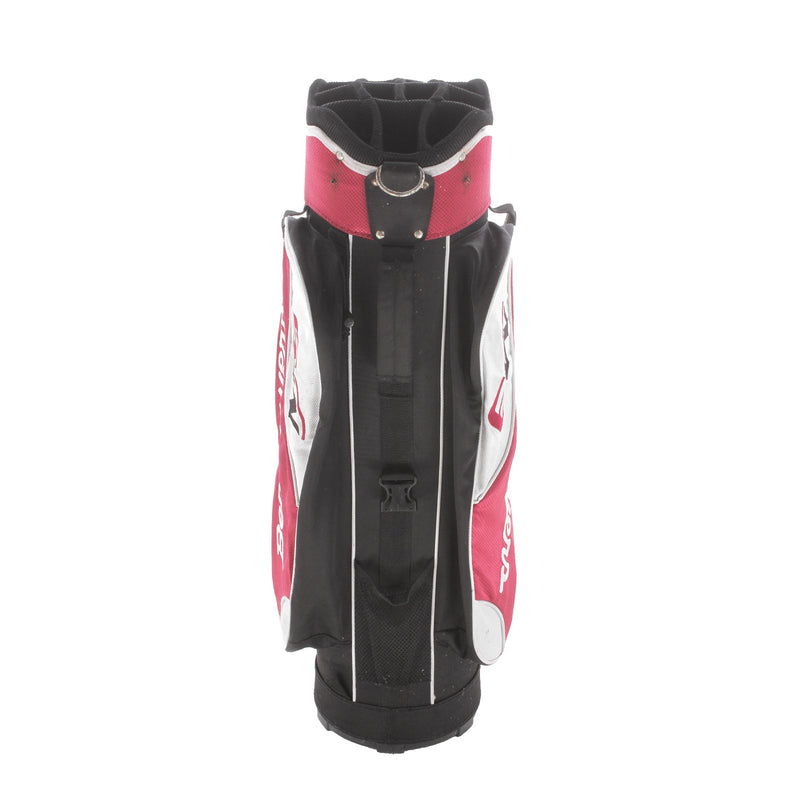 Ben Sayers M9 Cart Bag - Crimson/White