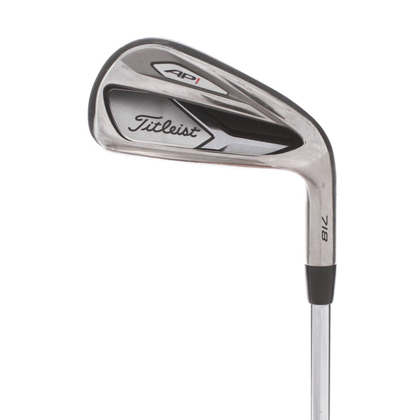 Titleist AP1 718 Steel Mens Right Hand 7 Iron 34* Regular - True Temper AMT Red R300