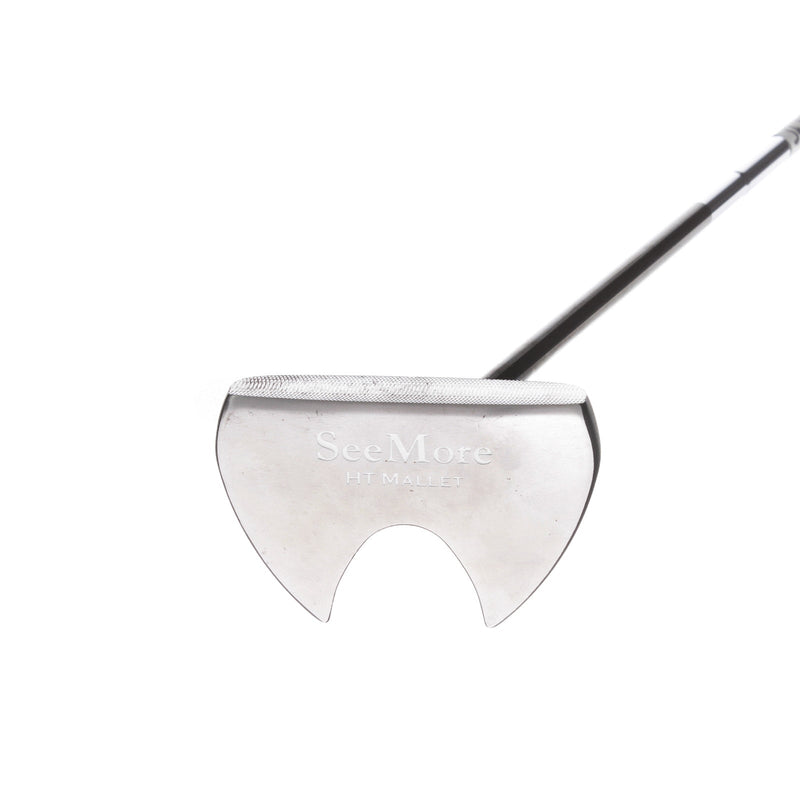 SeeMore HT Mallet Steel/Graphite Mens Right Hand Putter Stiff -