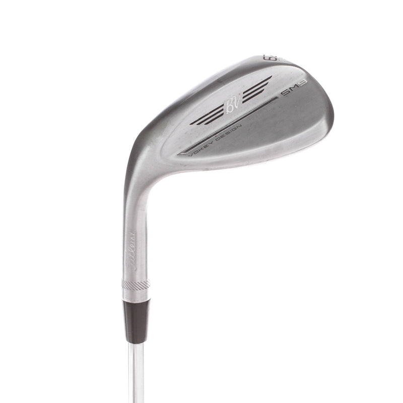 Titleist Vokey SM9 Steel Mens Left Hand Lob Wedge 62* 8 Bounce M Grind Wedge - BV Vokey