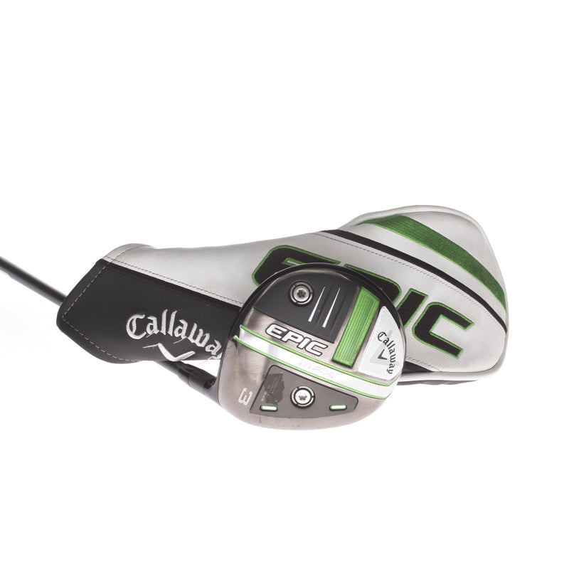 Callaway Epic Max Graphite Mens Right Hand Fairway 3 Wood 15* Regular - Hzrdus Smoke iM10 5.5 60g