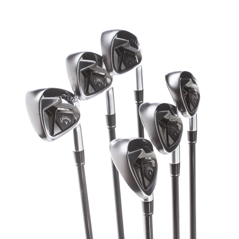 Callaway Apex 21 Graphite Mens Right Hand Irons 5-PW Stiff - Tensei AV Series Silver 65