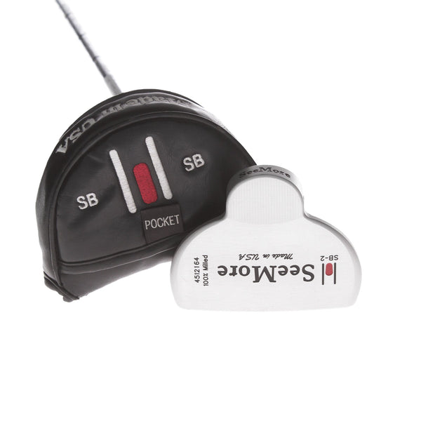 SeeMore SB-2 Mens Right Hand Putter 33" Mallet - Odyssey Stroke Lab