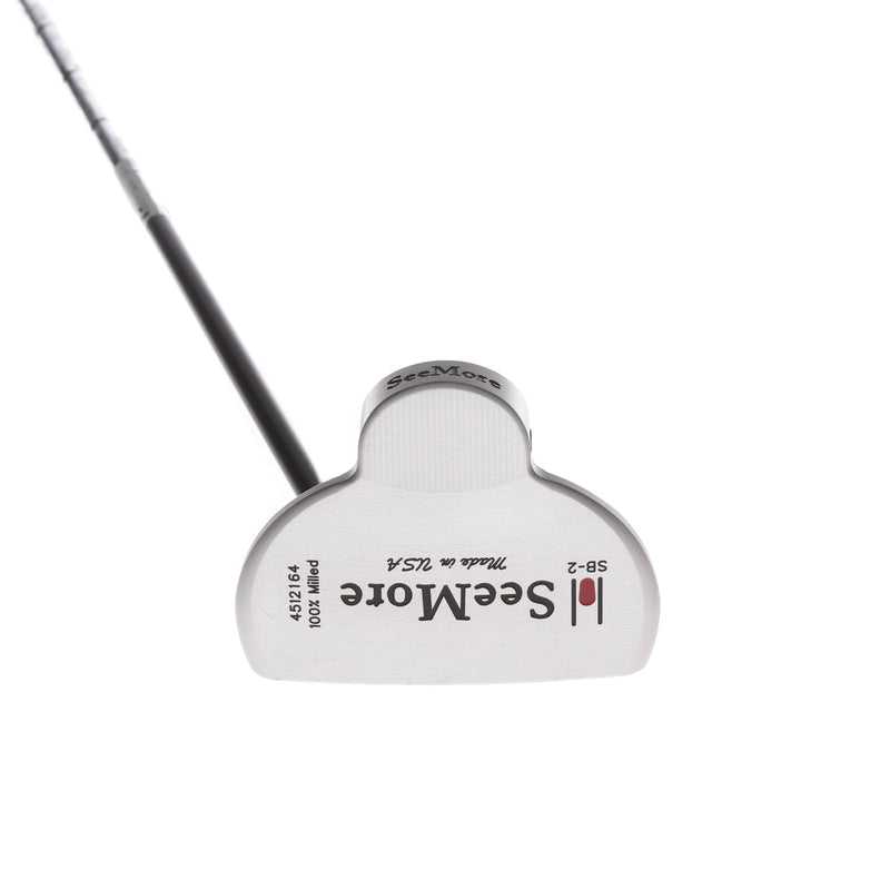 SeeMore SB-2 Mens Right Hand Putter 33" Mallet - Odyssey Stroke Lab