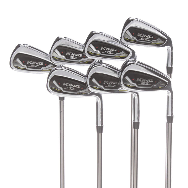 Cobra Speedzone Graphite Mens Right Hand Irons 5-GW Regular - UST Mamiya Recoil ESX F3