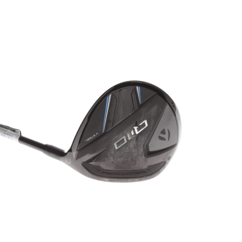 TaylorMade Qi10 Graphite Mens Right Hand Fairway 3 Wood 15* Stiff - Fujikura Ventus TR FW 6