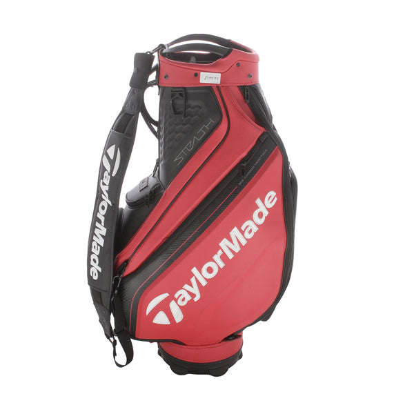 TaylorMade Stealth Cart Bag - Red/Black