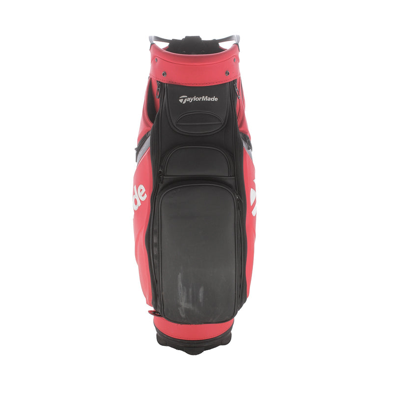 TaylorMade Stealth Cart Bag - Red/Black