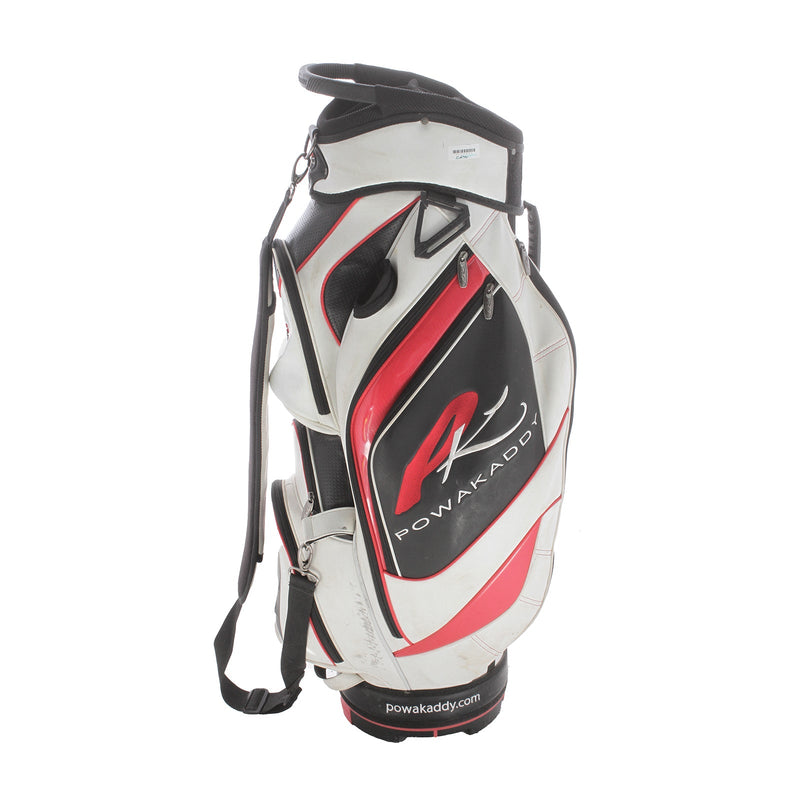 PowaKaddy Cart Bag - White/Black/Red