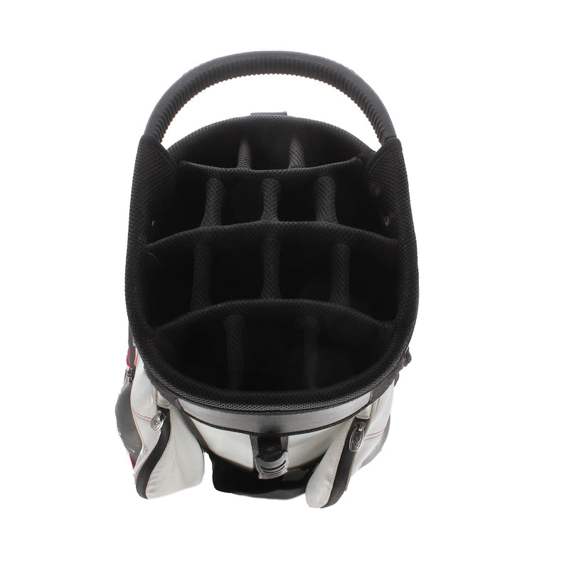 PowaKaddy Cart Bag - White/Black/Red