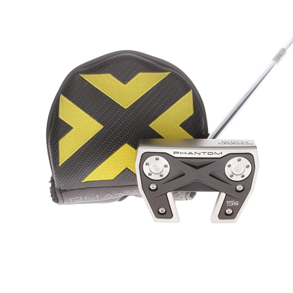 Scotty Cameron Phantom X 5s Mens Right Hand Putter 35" Mallet - Scotty Cameron Grip