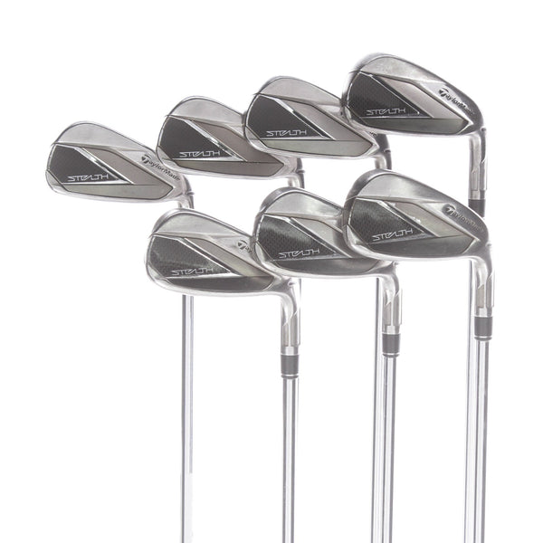 TaylorMade Stealth Steel Mens Right Hand Irons 4-PW Stiff - KBS Max MT 85