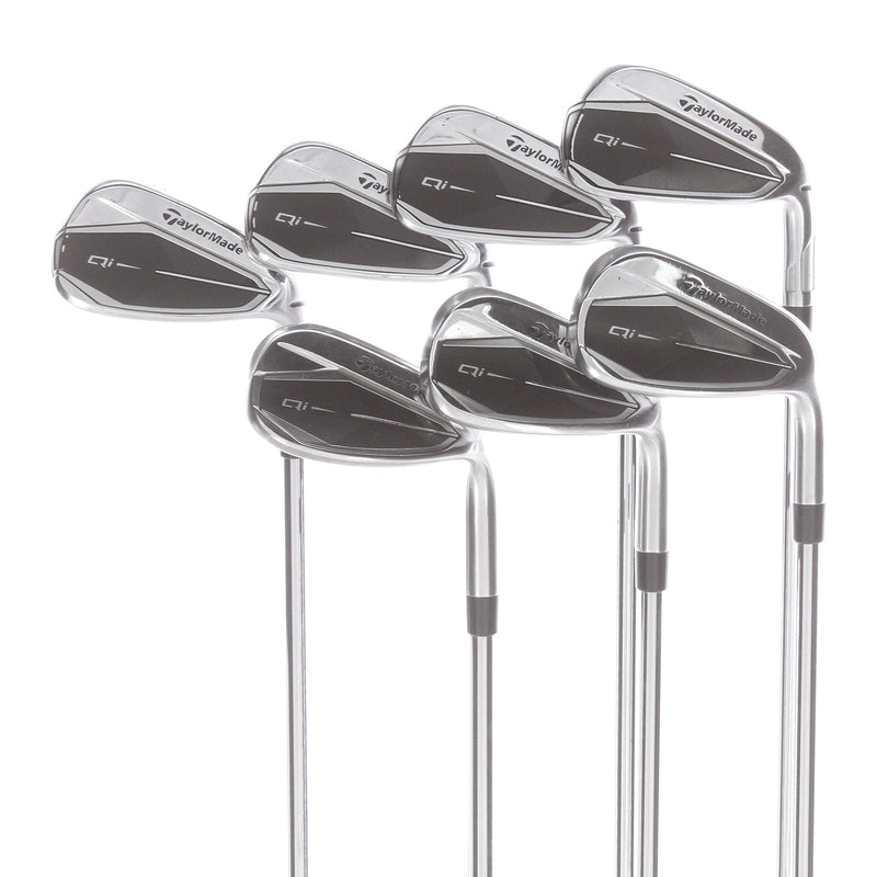 TaylorMade Qi Steel Mens Right Hand Irons 5-SW  Stiff - KBS MAX MT 85