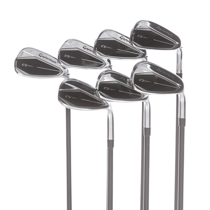 TaylorMade Qi Graphite Mens Right Hand Irons 5-SW  Regular - Fujikura Ventus TR 6-R