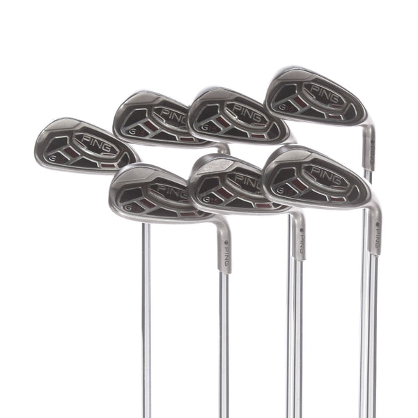 Ping G15 Steel Mens Right Hand Irons 5-SW Regular - Ping AWT 2.0