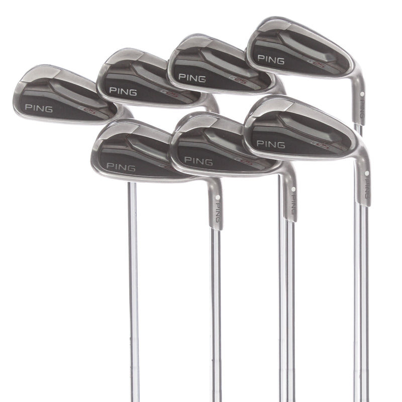 Ping G25 Steel Mens Right Hand Irons 4-PW 3* Upright Stiff - Ping CFS