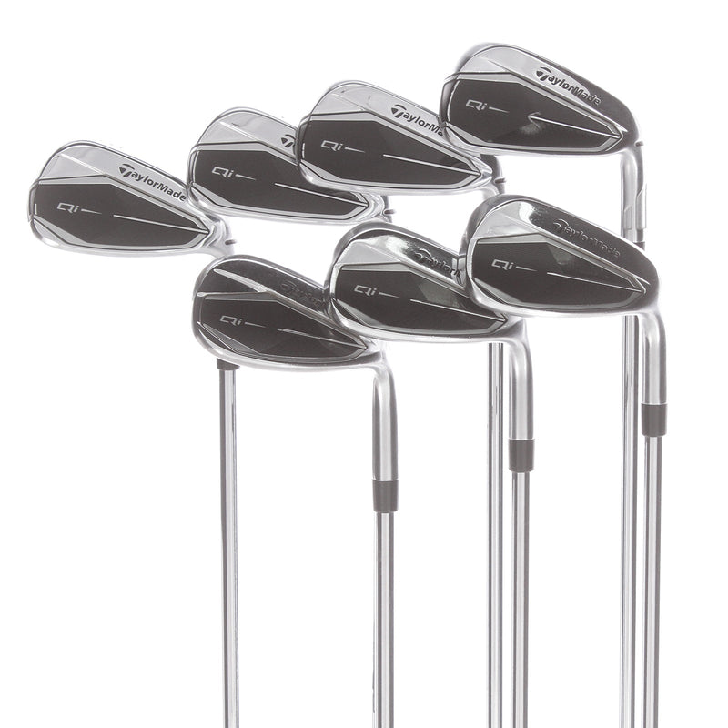 TaylorMade Qi Steel Mens Right Hand Irons 5-SW  Regular - KBS MAX MT 85