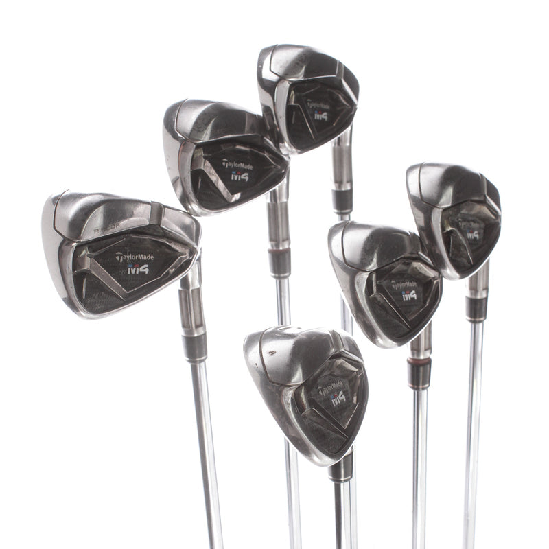 TaylorMade M4 Steel Mens Right Hand Irons 5-PW Regular - KBS Max 85